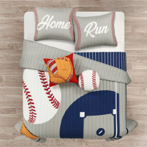 Baseball bedding full best sale